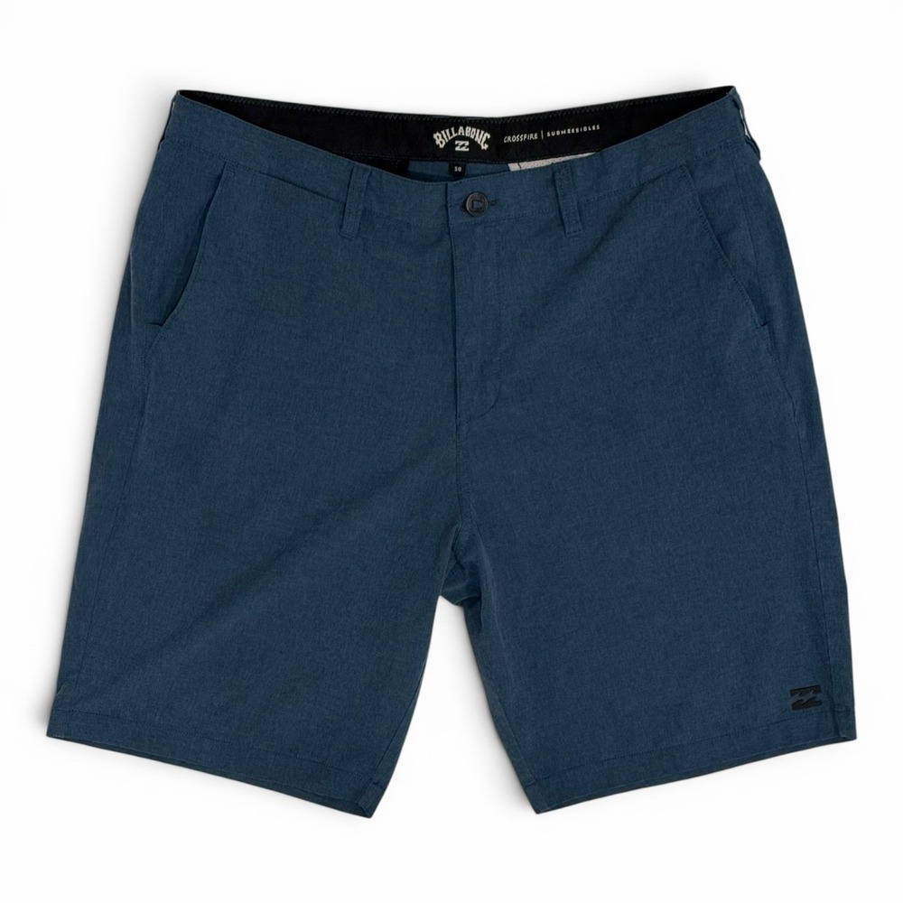Billabong Crossfire X Submersible Hybrid Shorts Blue 4 Way Stretch Size 38